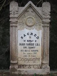 Hong Kong Cemetery - Flowers, James